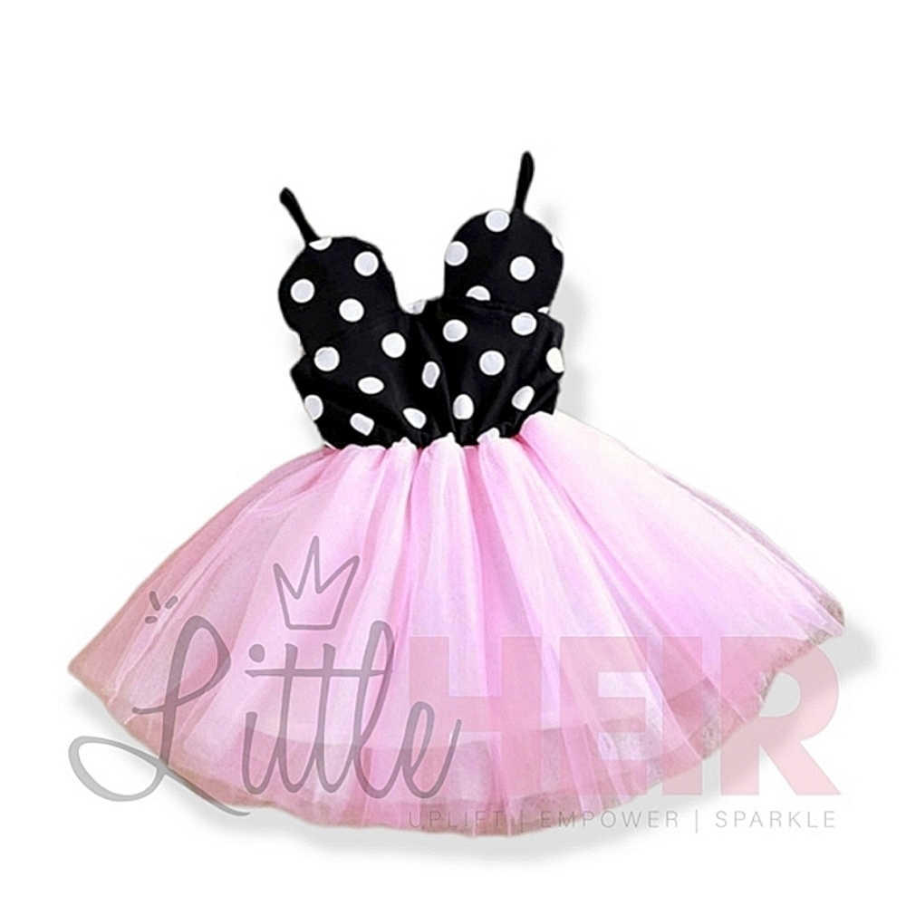 Polka dot party dress